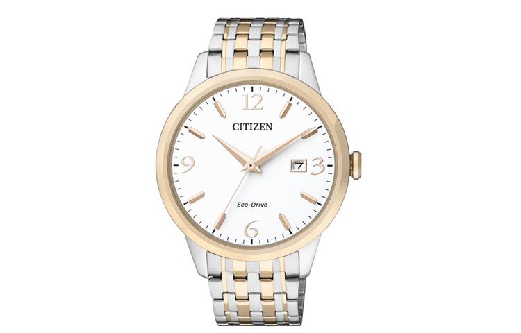 

CITIZEN Часы Ecology-Drive Collection Solar Quartz Movement Watch Men's Watch White Dial