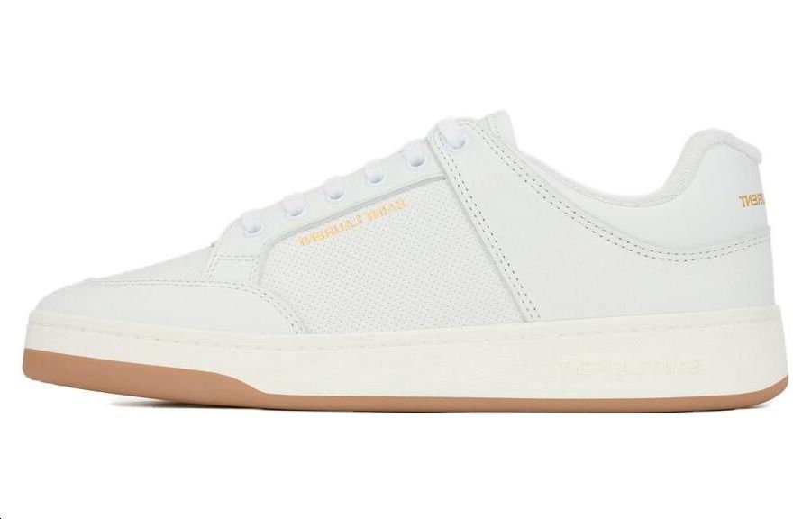 Кроссовки женские Saint Laurent Lace-up, белый