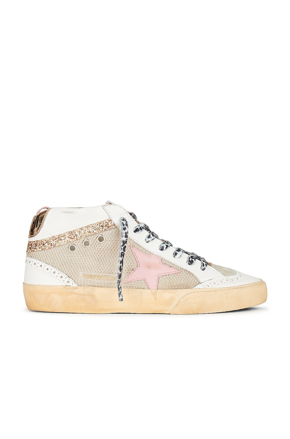 

Кроссовки Golden Goose x REVOLVE Mid Star, цвет Pink & Gold, Розовый, Кроссовки Golden Goose x REVOLVE Mid Star, цвет Pink & Gold