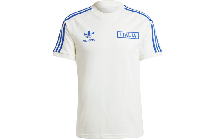 Футболка мужская сине-белая Adidas Originals — фото 2