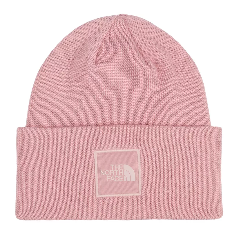 

Большая шапка-бини The North Face, цвет Mauve/Tonal Patch