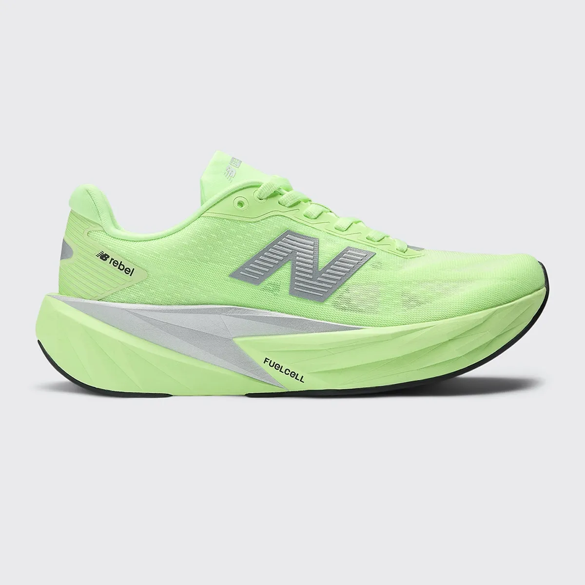 Женские кроссовки для бега FuelCell Rebel v5 New Balance, зеленый