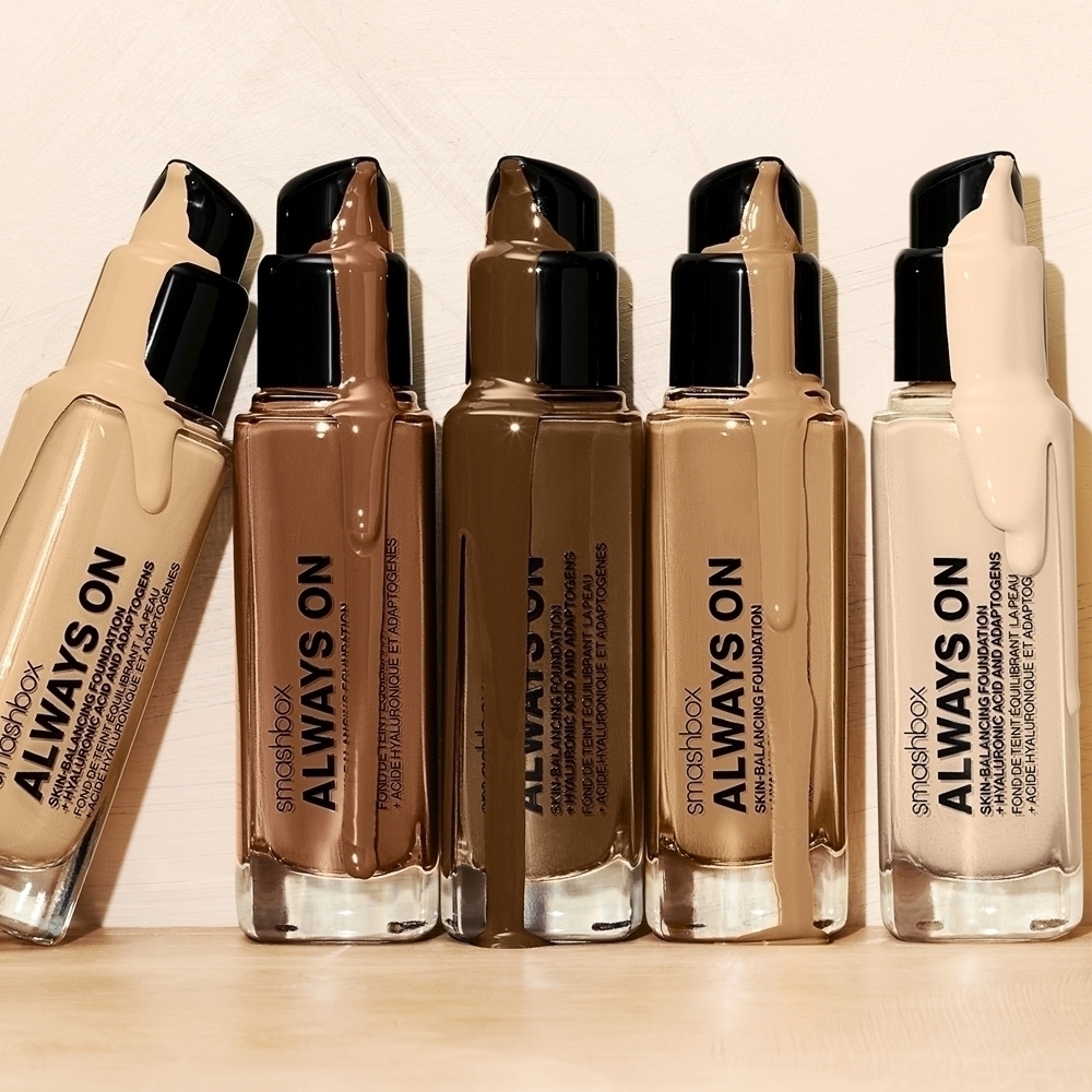 Всегда на балансе кожи, стойкая основа под макияж Smashbox, atspalvis f10n - level-one fair with a neutral undertone 30 мл — фото 4
