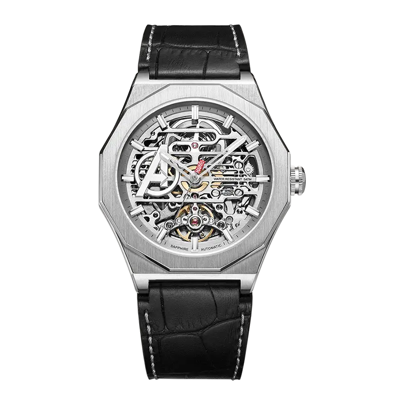 

MARVEL Часы Men's Watch, M-6045SBH Avengers[Automatic Mechanical Movement, Waterproof, Belt]