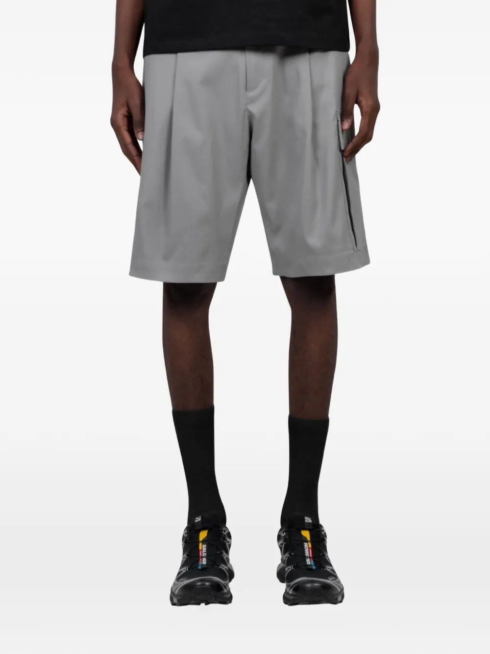 

Шорты с карманами карго C.P. Company, серый