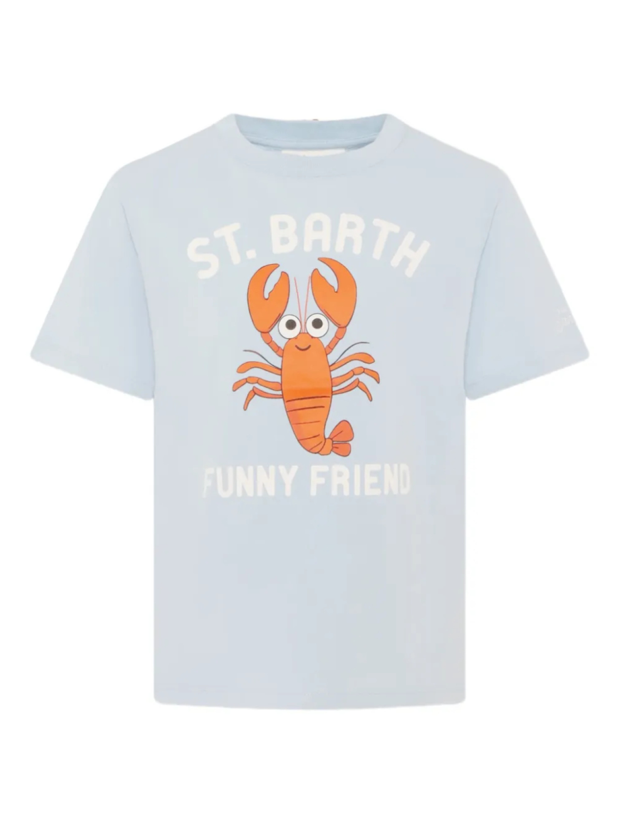 

Футболка из хлопка MC2 Saint Barth Kids, синий