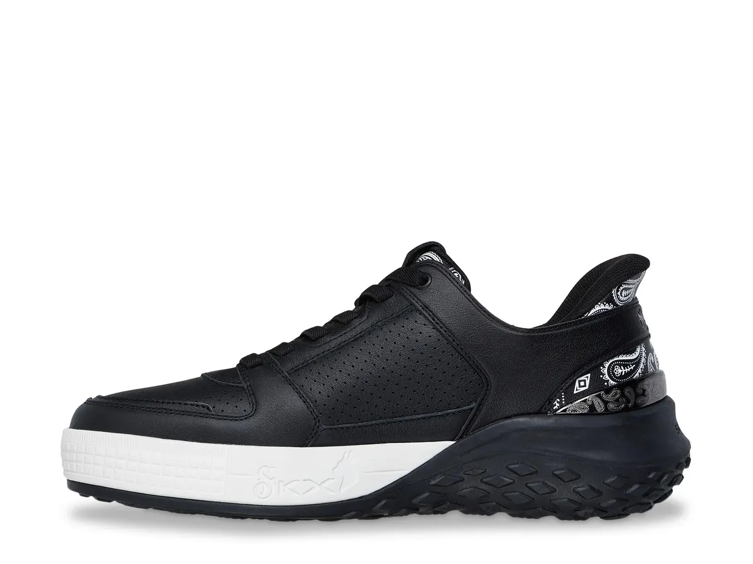 Кроссовки Skechers Hands Free: Snoop Dogg Sizzle Snoop Sizzle Toke Slip-On Sneaker — мужские, черные — фото 2