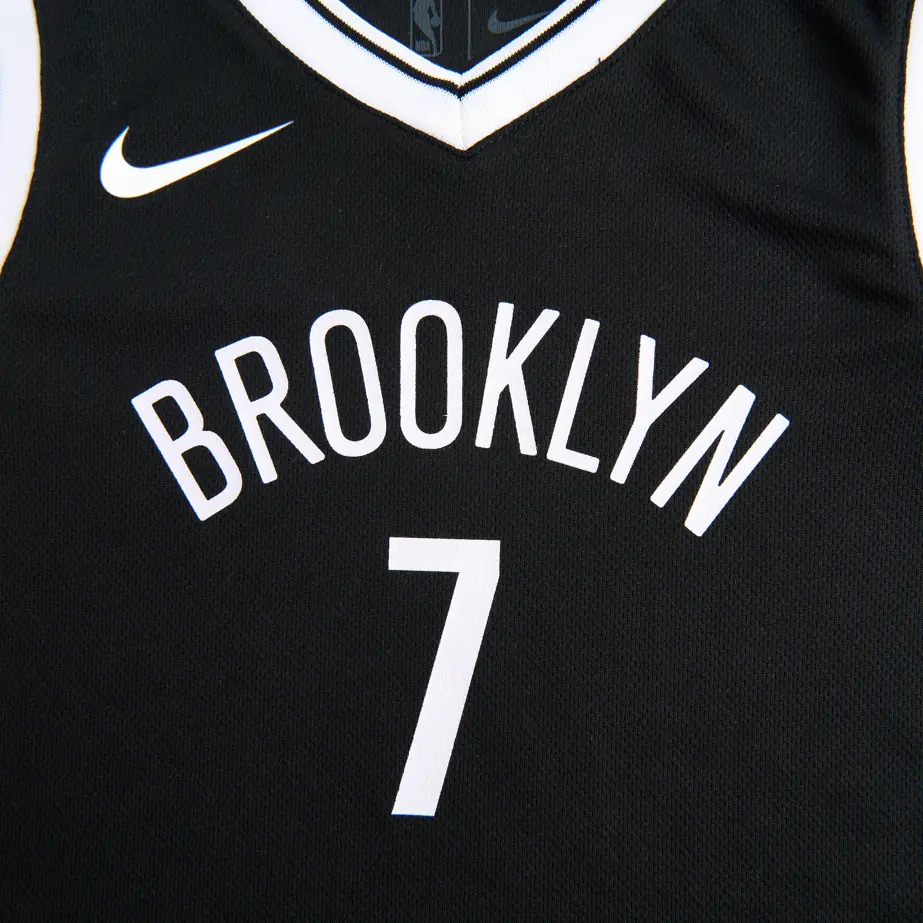 Nike Футболка NBA Brook Lin Nets KD SS25 Black для детей 3-7 лет — фото 4