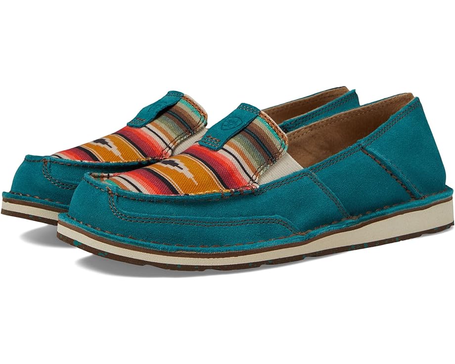 

Лоферы Ariat Cruiser, цвет Teal Suede/Turquoise Serape