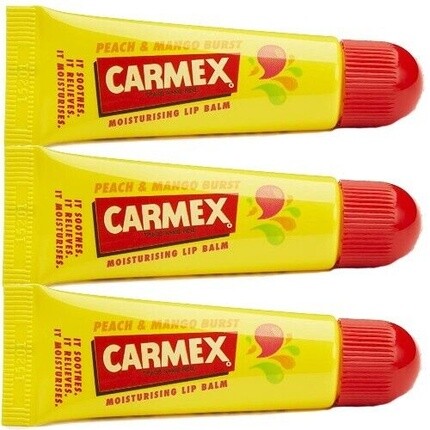 

Carmex Бальзам для губ «Персик и манго» оригинальный тюбик 10г