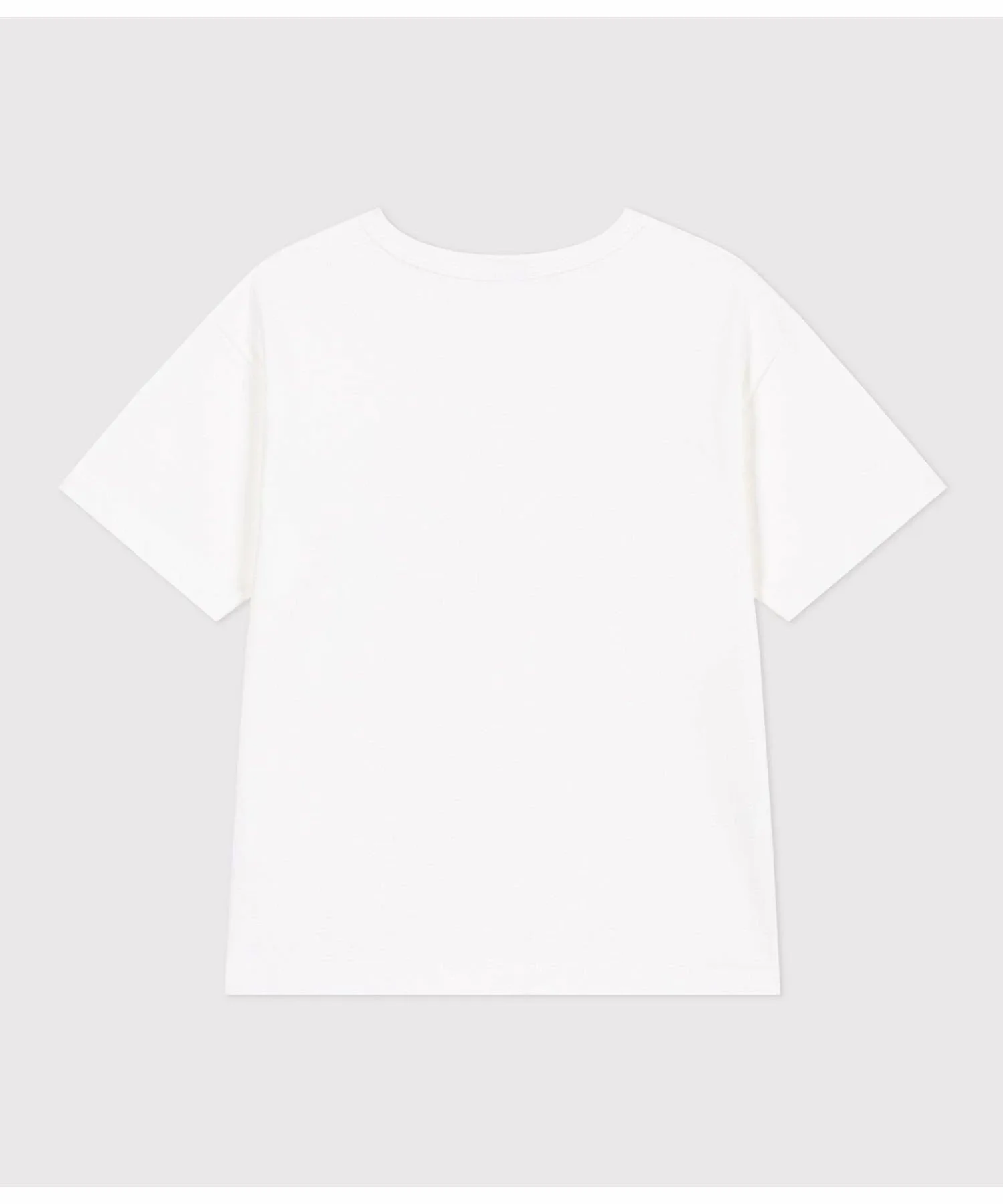 Хлопковая футболка с коротким рукавом и принтом PETIT BATEAU, Off-white/multicolor — фото 2