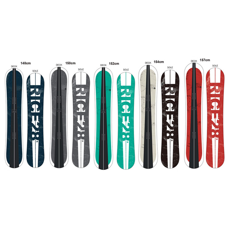 

Nidecker Сноуборд GT Snowboard RICE28 Flat Base 2024/2025, унисекс, жесткость 3, 152 см