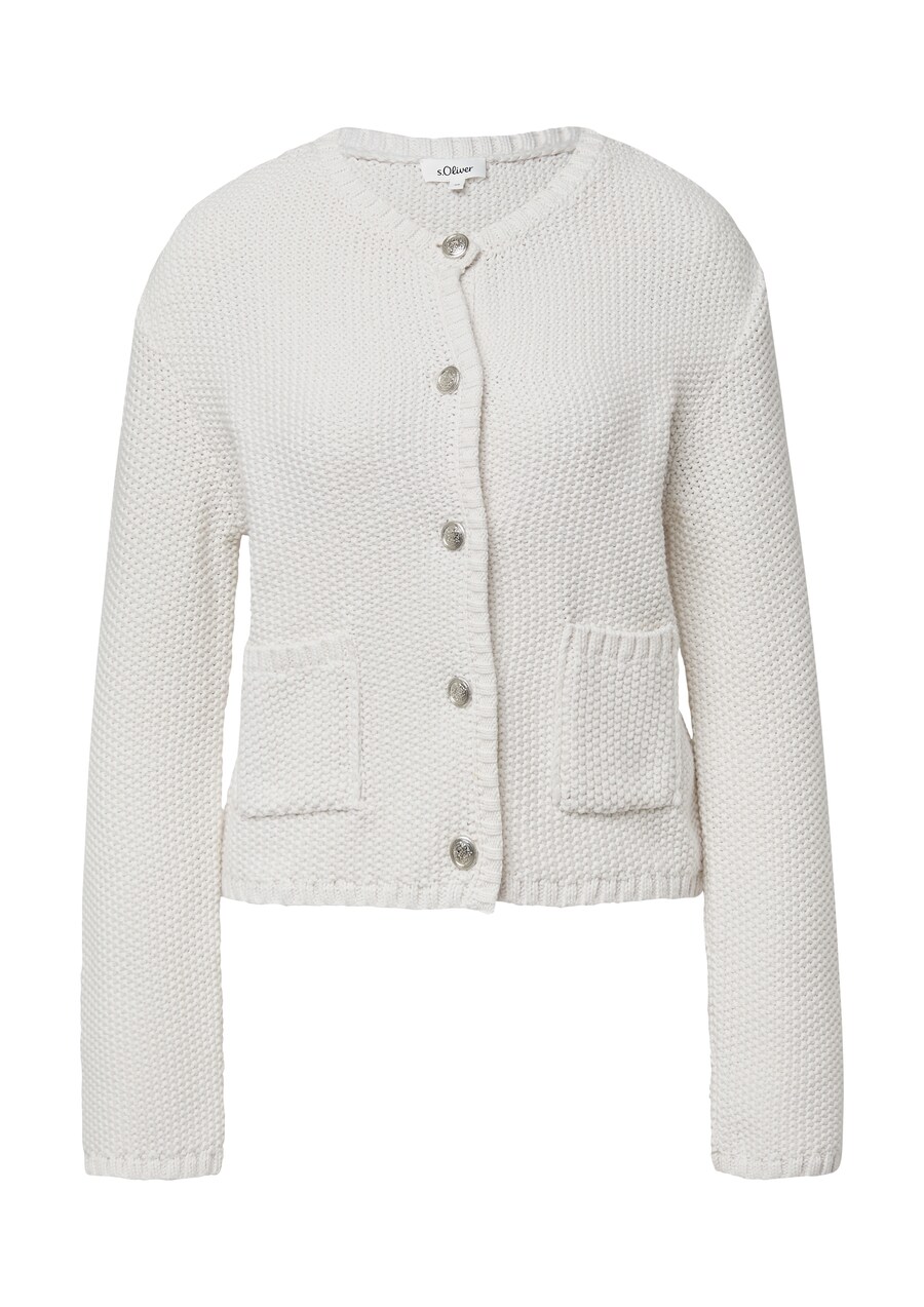 

Вязаный кардиган s.Oliver, Cream