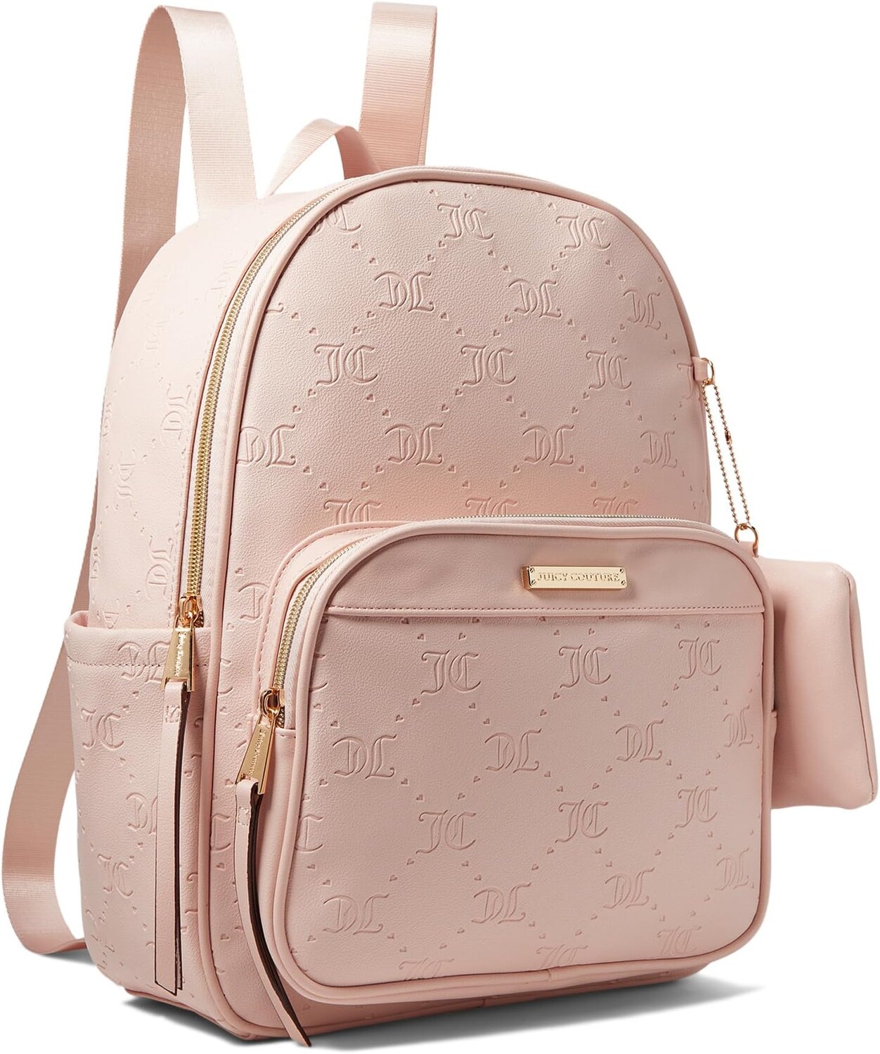 

Рюкзак Juicy Couture Bestseller Word Play Backpack, цвет Pink Clay