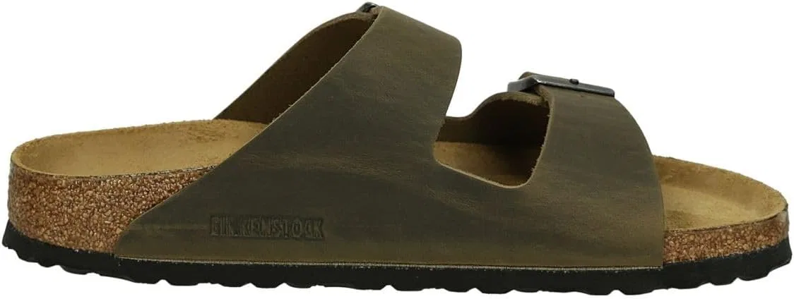 Сандалии Birkenstock Classic Milano унисекс с ремешками для взрослых, хаки — фото 4