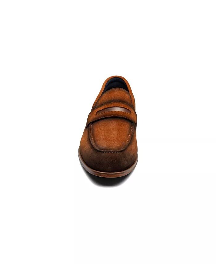 Мужские туфли Burke Moc Toe Saddle Slip On Stacy Adams, золотой — фото 2
