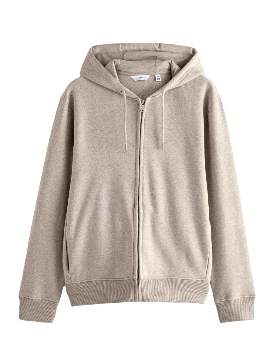 

Толстовка с капюшоном на молнии Next Zip-Up Hoodie, пятнистый бежевый