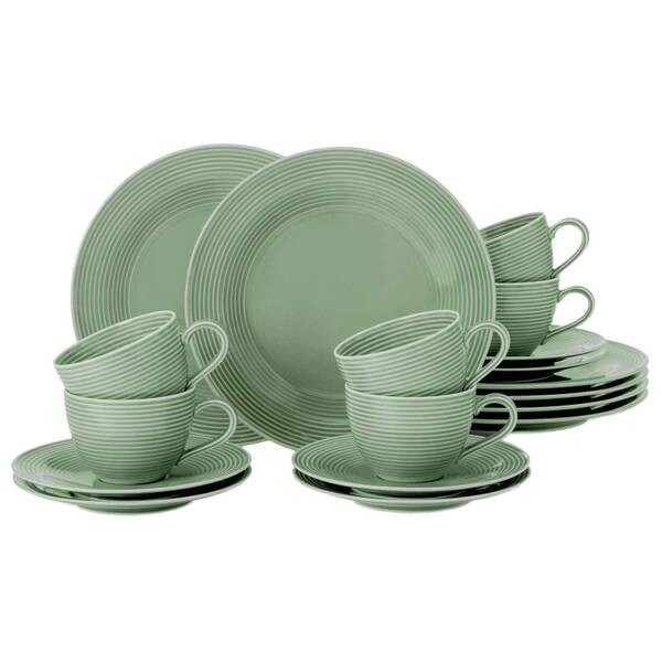 

Кофейный сервиз beat color glaze 18 предметов Seltmann Weiden, зеленый