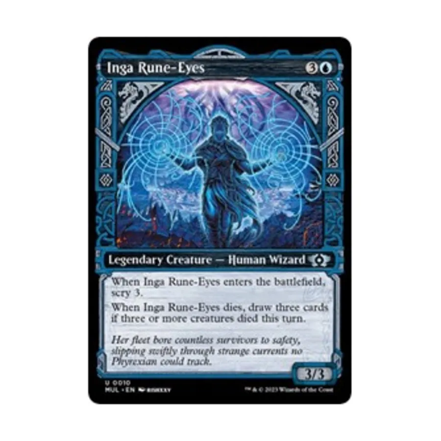 

CCG Инга Рунические Глаза (U), MTG - March of the Machine: Multiverse Legends