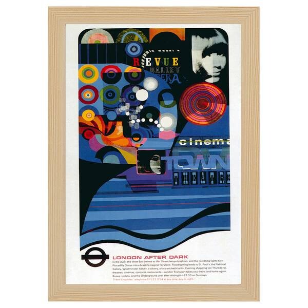 

Рамка для фотографий LegendArte Poster 1968 After Dark цвет eiche dekor