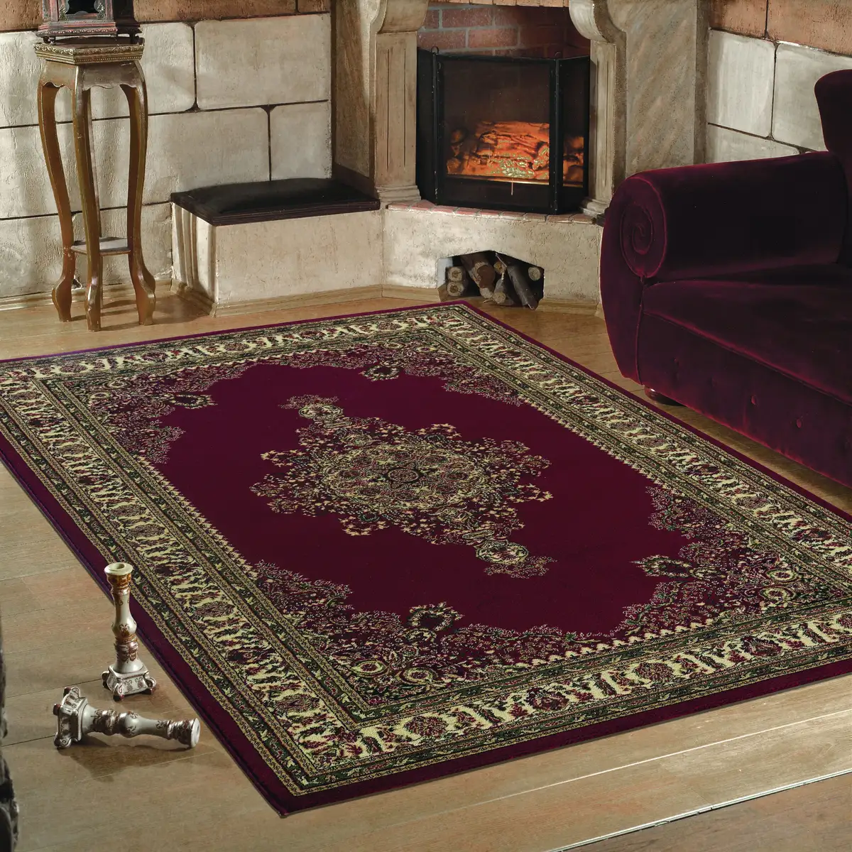 

Ayyildiz Carpets "Marrakesh 297" ковер, прямоугольный, восточный стиль, гостиная Ayyildiz Teppiche 120х170 см, красный