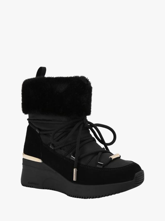 Ботинки Skyline Wedge с высоким берцем из матовой замши Carvela — фото 3