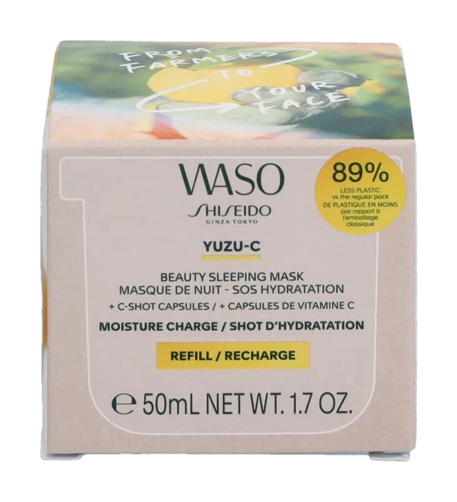 Маска для лица Shiseido — Ночная Waso Yuzu-C Beauty Sleeping Mask от — фото 3