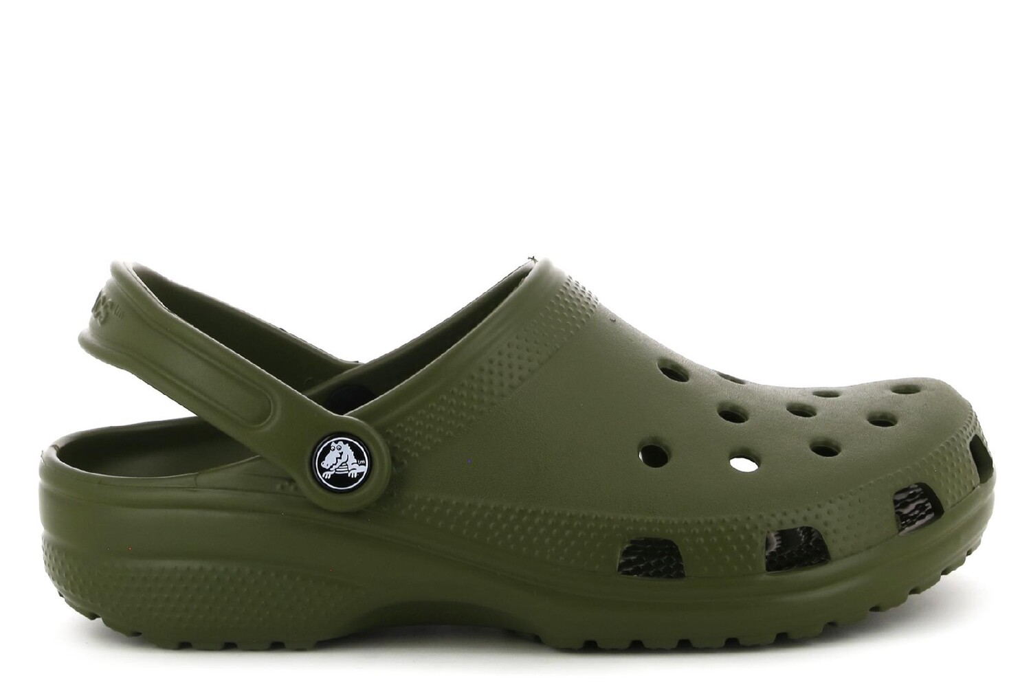 Шлепанцы 10001/024 армейский зеленый Crocs, хаки