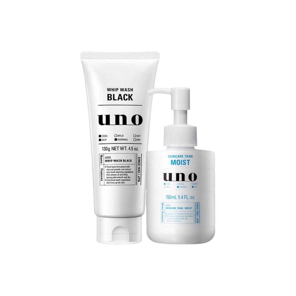 

Uno Черный очищающий крем синий лосьон наборы для ухода за кожей увлажняющее очищение