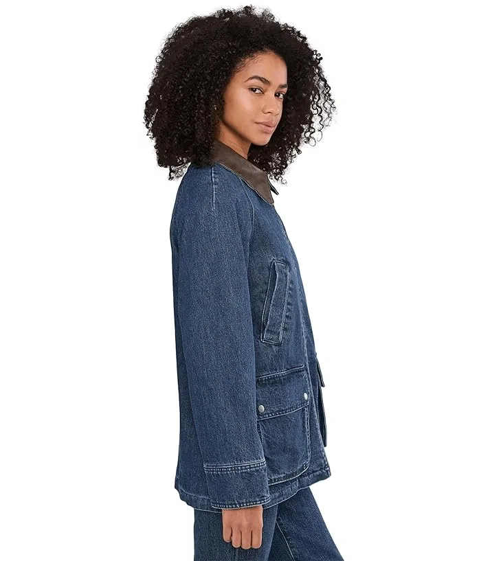 Куртка джинсовая Cotton Barn Jacket Levi's, Denim — фото 3