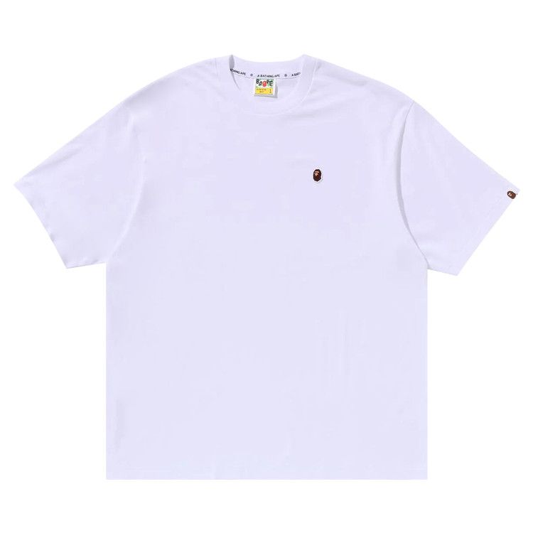 

Футболка BAPE Ape Head One Point Relaxed Fit Tee, White