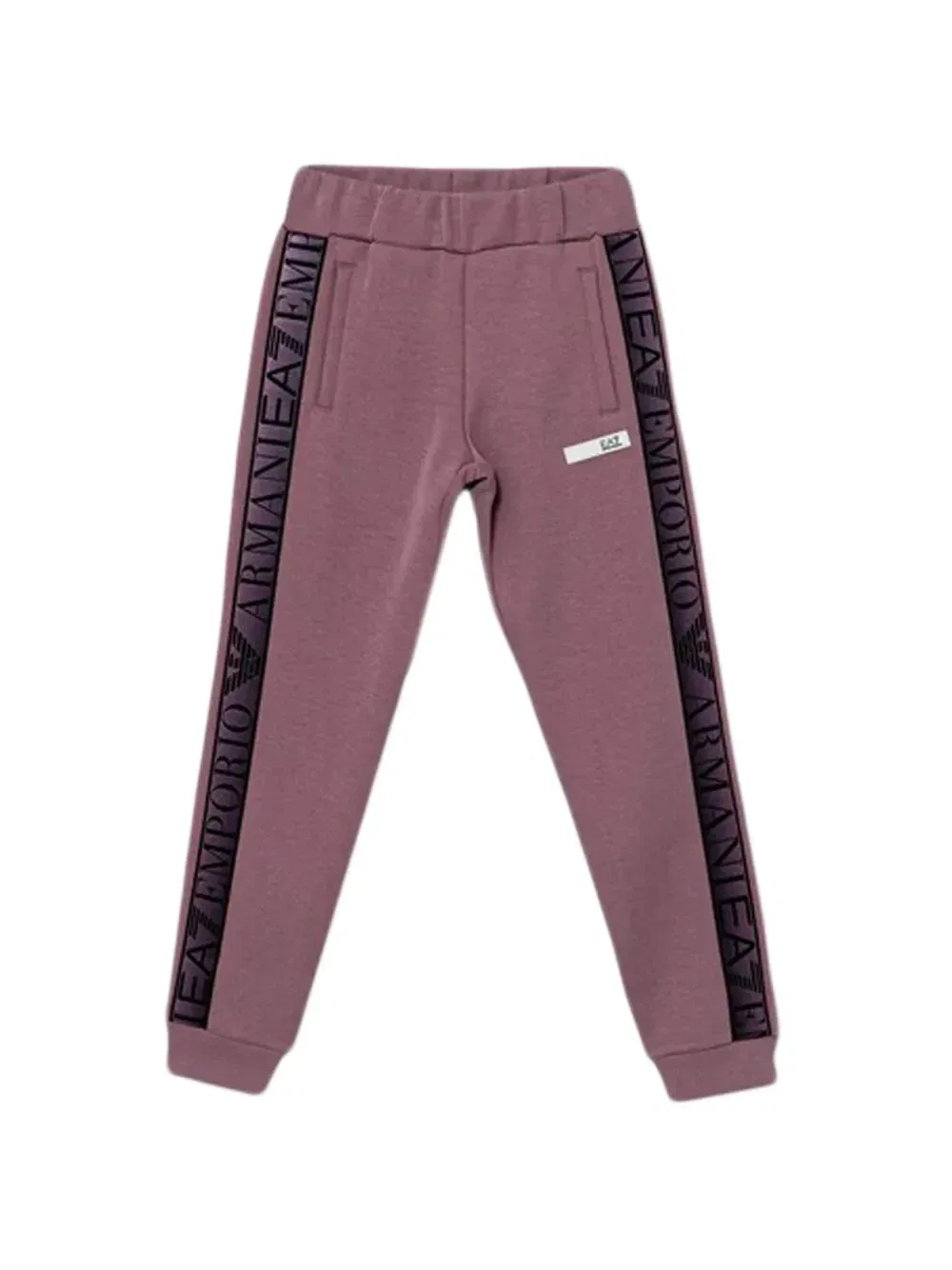 Спортивные брюки с логотипом EA7 Emporio Armani, фиолетовый