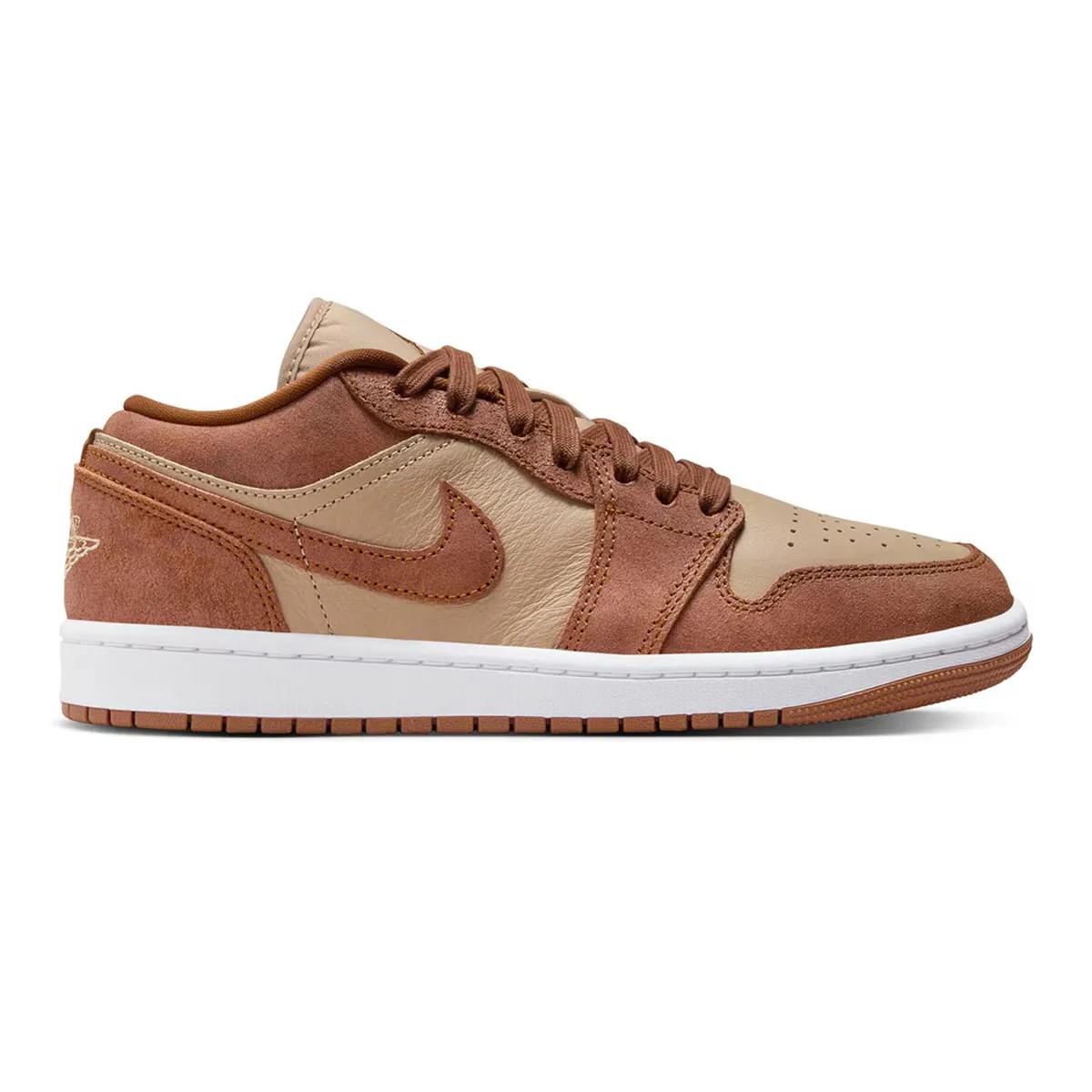 Женские баскетбольные кроссовки Air Jordan 1 Low SE Jordan, коричневый