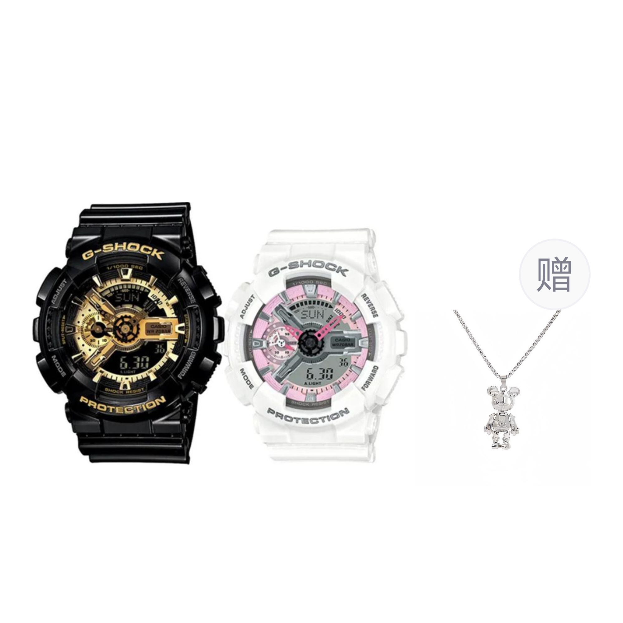 

G-SHOCK Часы G SHOCK Quartz Movement Resin Strap Watch Unisex Black Dial
