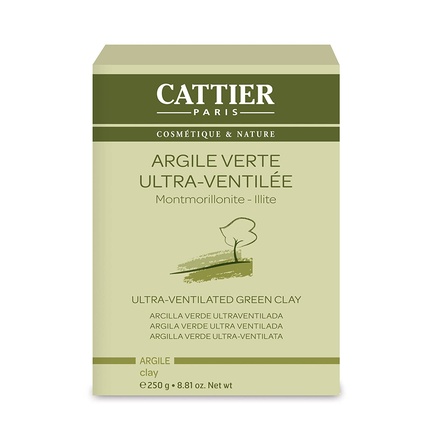 

Ультравентилируемая зеленая глина 250 г Cattier