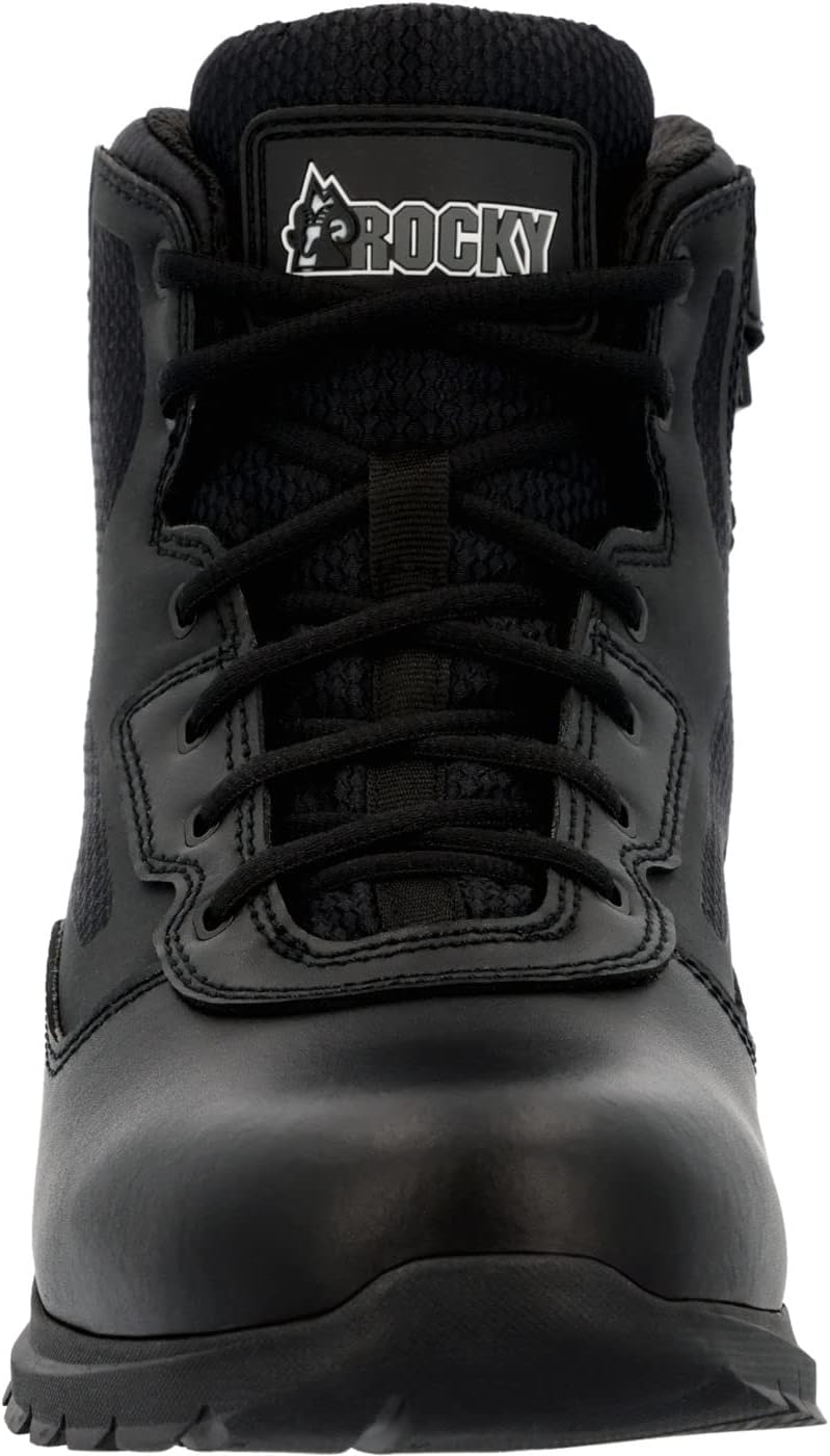 Ботинки ROCKY Cadet 6 с черной боковой молнией для госслужбы — фото 3
