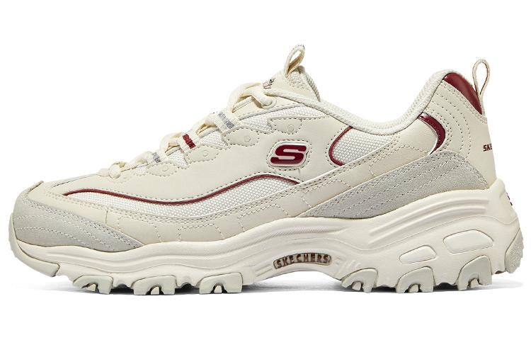 

Кроссовки Skechers D"Lites 1.0 Chunky Sneakers Women's Low-top, бордовый, Красный, Кроссовки Skechers D"Lites 1.0 Chunky Sneakers Women's Low-top, бордовый