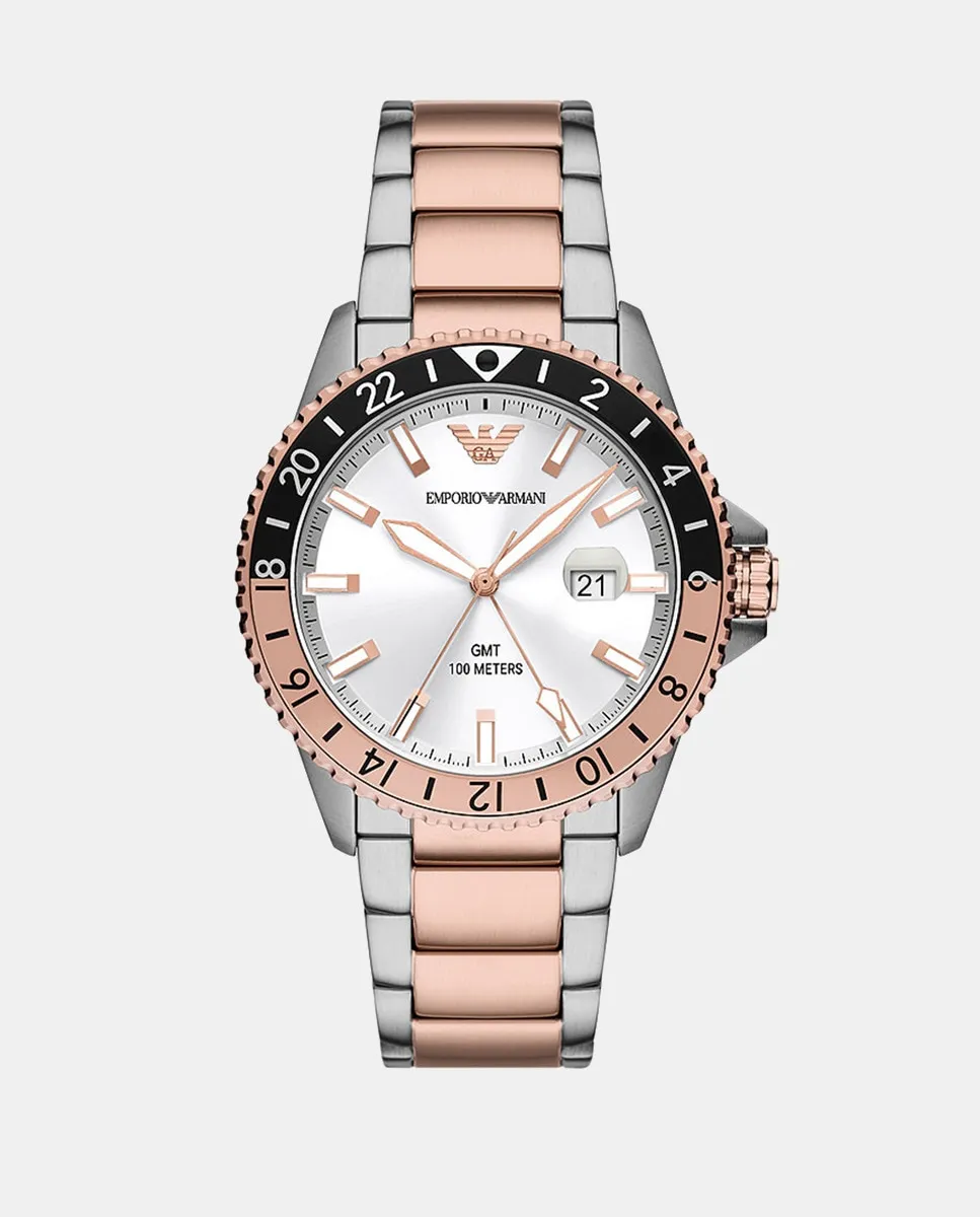 

AR11591 Мужские стальные часы Emporio Armani, мультиколор