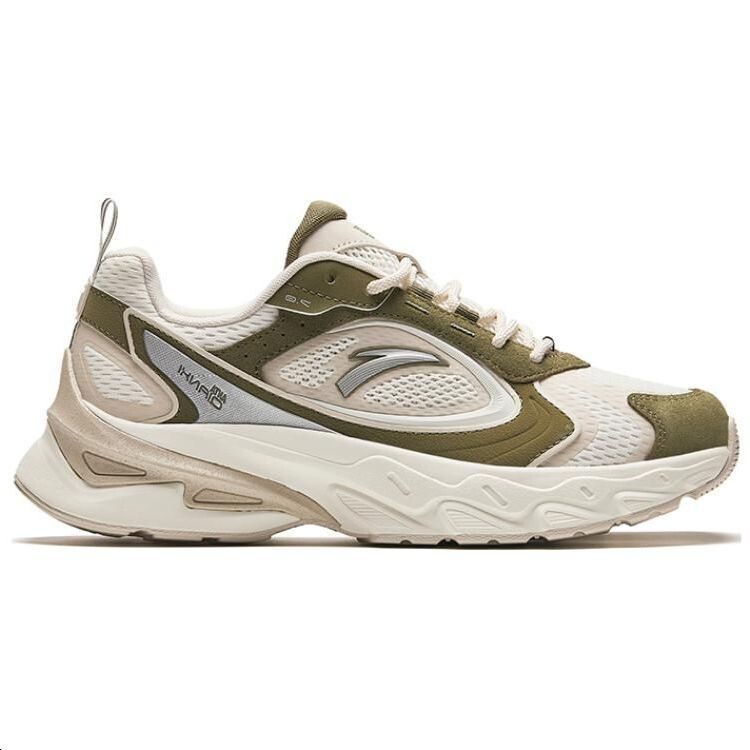 Кроссовки ANTA Lifestyle Shoes Men Low-top, белый/серый/зеленый — фото 2