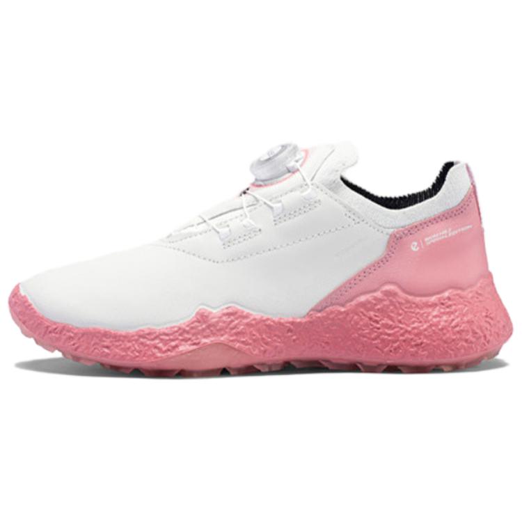 Ecco Кроссовки для гольфа BIOM H5 Low Top женские, белые, розовые