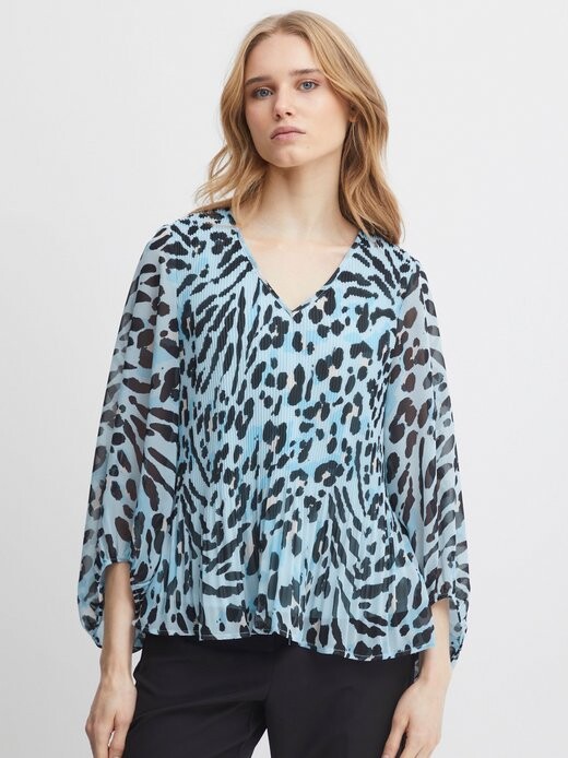 

Блузка с длинными рукавами ihelly Ichi, синий