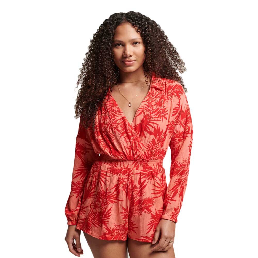 

Комбинезон Superdry Vintage Beach, красный
