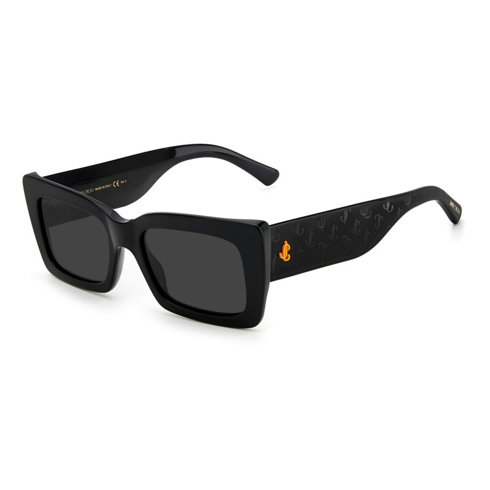 

Черные ацетатные солнцезащитные очки Jimmy Choo Eyewear