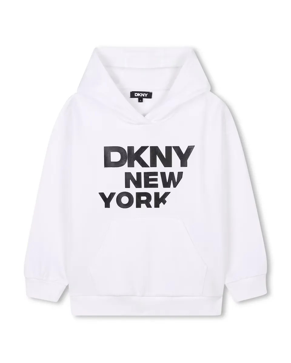 

Хлопковый свитшот DKNY, белый