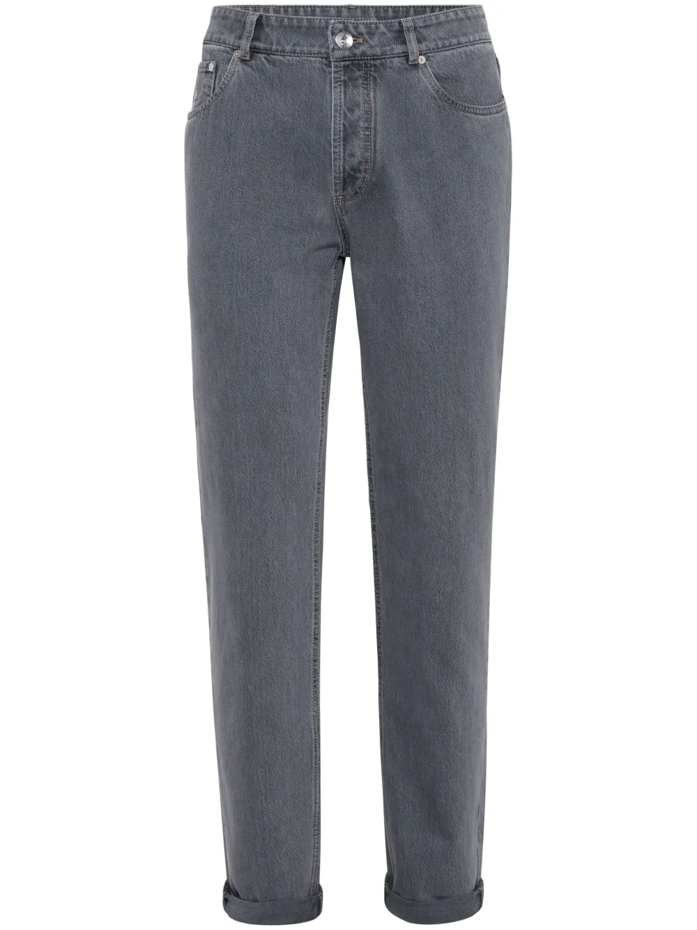 

Зауженные джинсы Brunello Cucinelli, синий