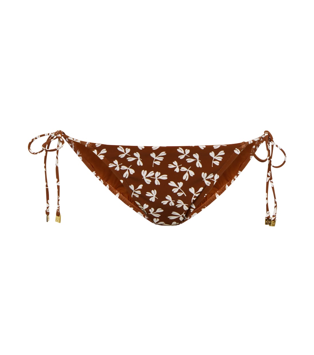 

Плавки бикини с принтом Tory Burch, Rust Little Leaves