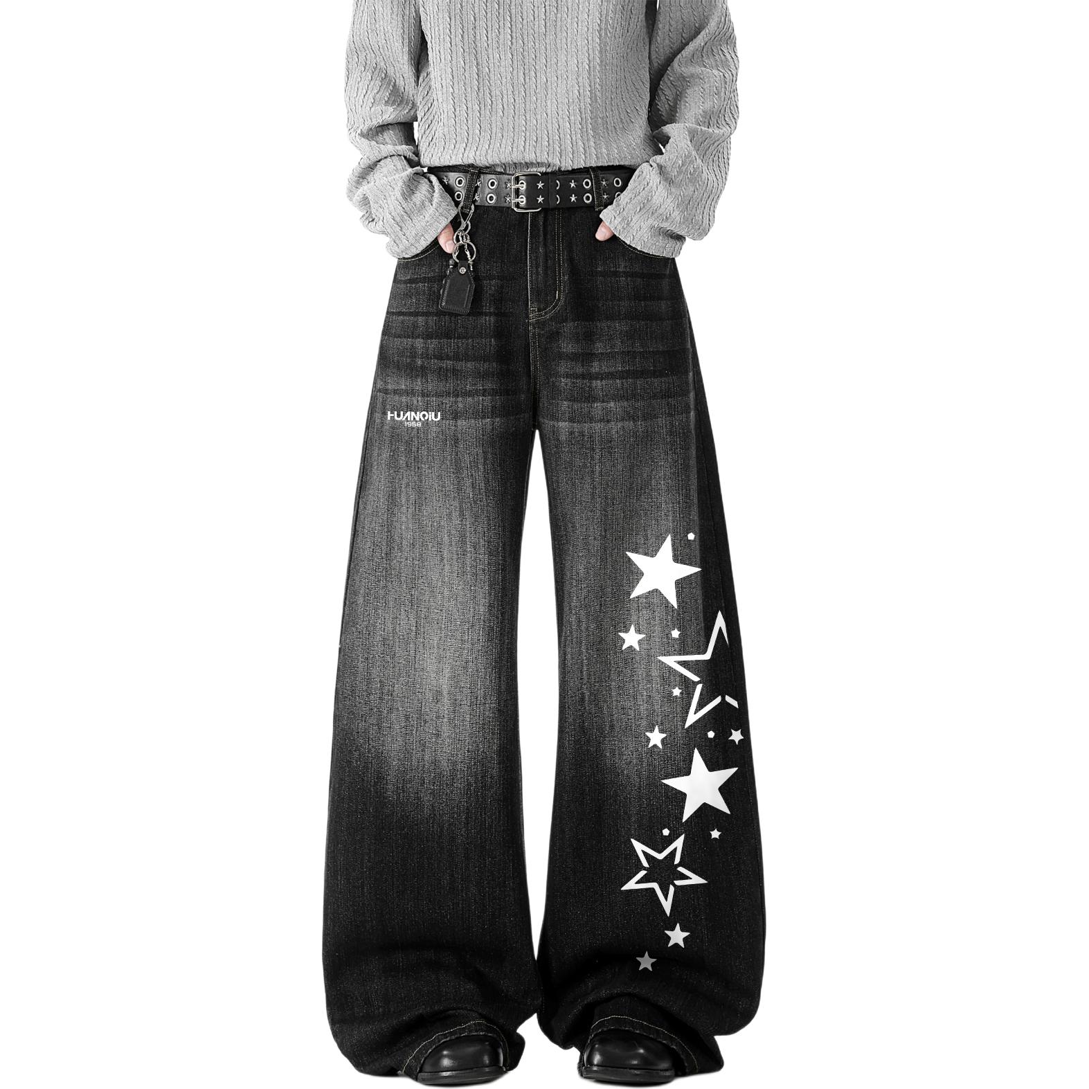 

Джинсы Unisex Moderate Scimitar HUANQIU, черный