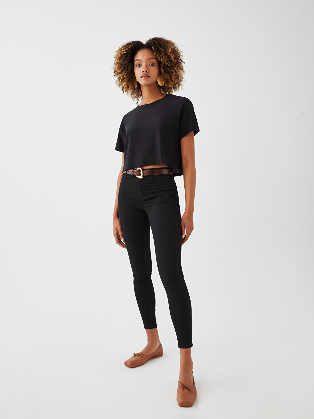 

Супероблегающие женские джинсовые брюки LCW Jeans, черное родео, Черный, Супероблегающие женские джинсовые брюки LCW Jeans, черное родео