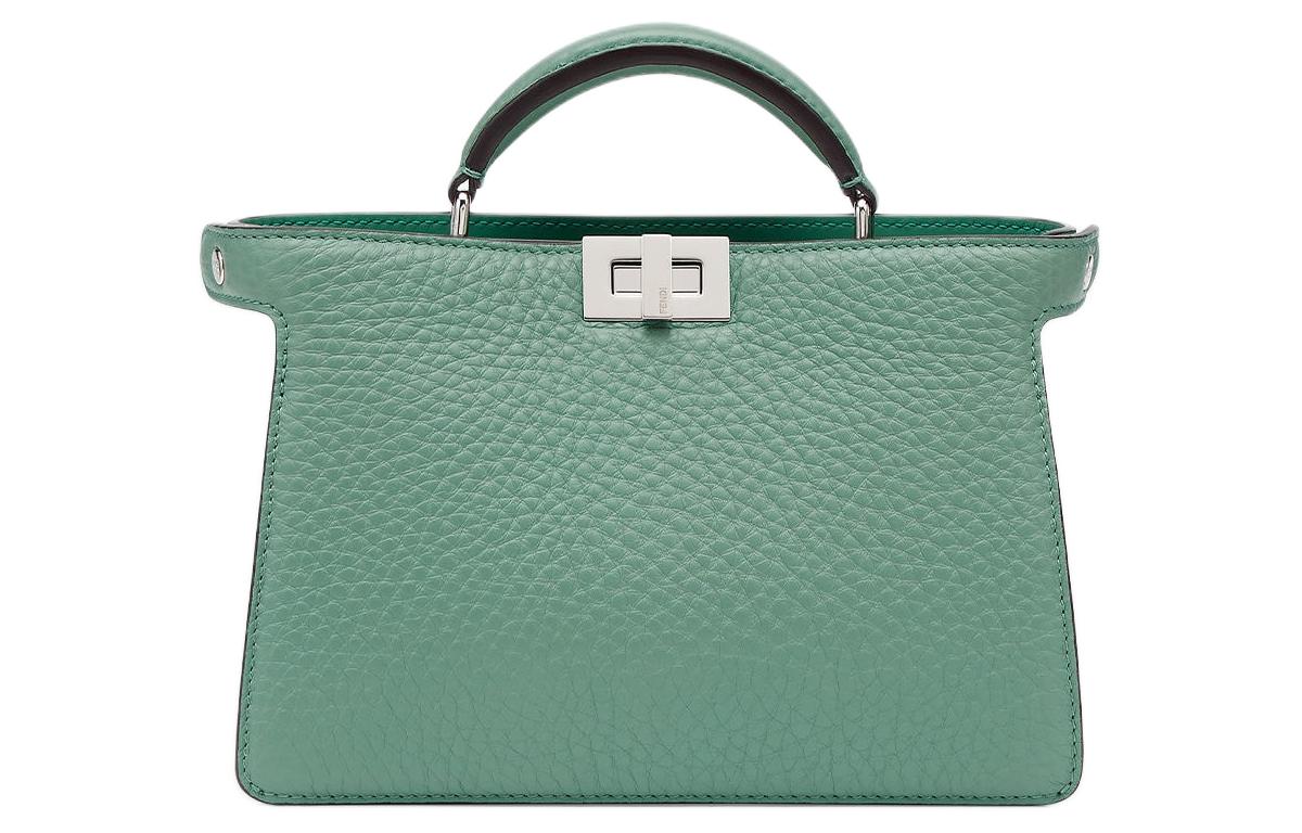 

FENDI Сумка Peekaboo ISeeU Cuoio Romano с улучшенной графикой женская тосканского зеленого цвета