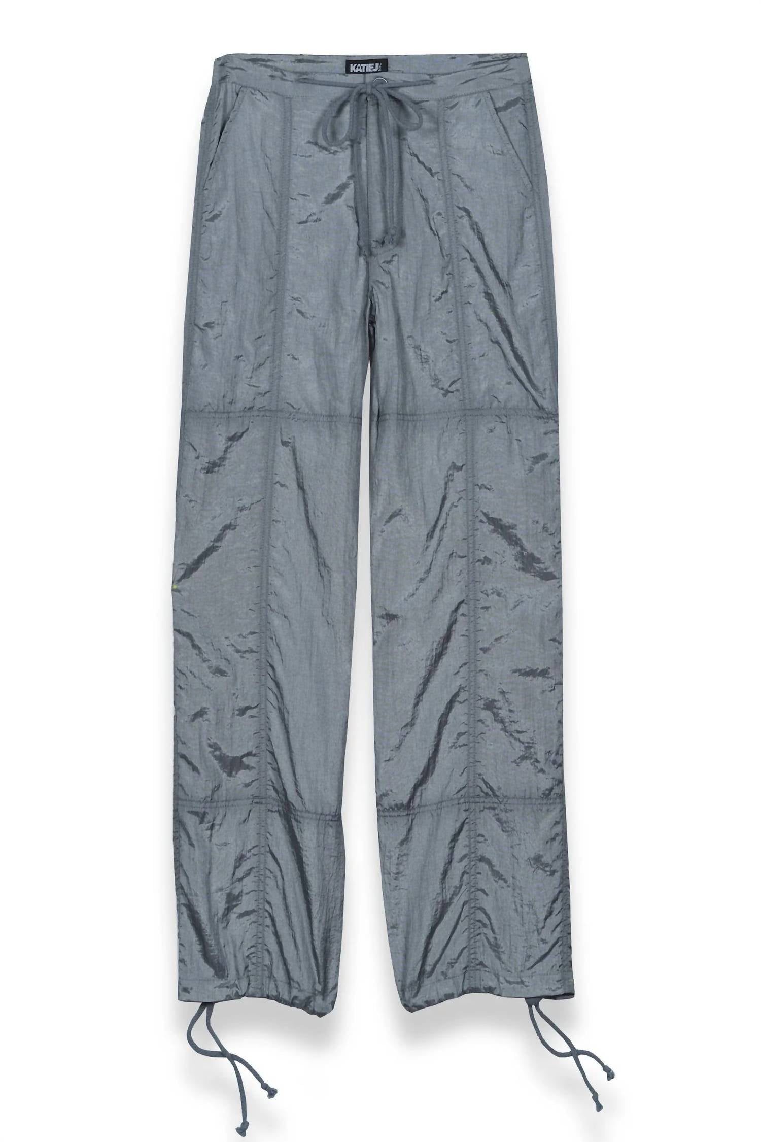 

Брюки-парашюты Gwen для девочек-подростков в платиновом цвете Katiejnyc, платиновый